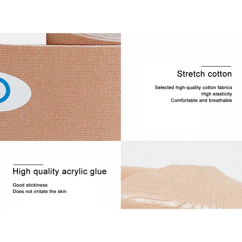 Наколенники для снятия боли в мышцах эластичная лента поддержки спортивного