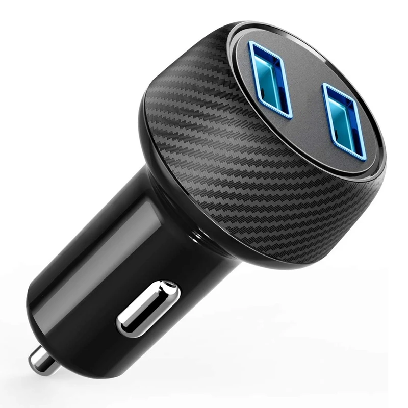 24 Вт 4.8A автомобильное зарядное устройство 2 портовый ультракомпактный PowerDrive Elite с