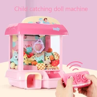 kids coin operated play game mini claw hanging doll machine electronic catch toy crane machines children xmas birthday gifts