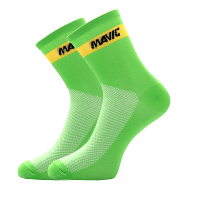 

2021Professional Cycling Socks High Cool Tall Mountain Bike Socks Outdoor Sport Compression socks Sale Running Socks