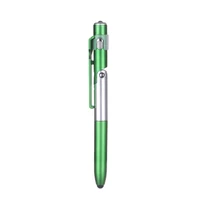 Многофункциональная Складная шариковая ручка 4 в 1 со светодиодный светильник кой, стилус для сенсорного экрана, универсальная емкостная ру...