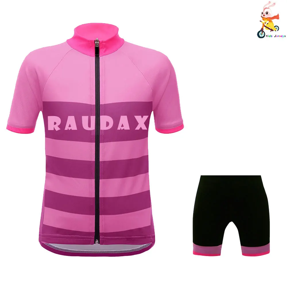 Летняя велосипедная Одежда для мальчиков и девочек 2020 детский дышащий