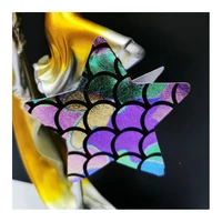 sexy ultra thin fish scale colors chest sticker 50 pairs 100 pcs petals breast pasties nipple cover disposable invisible bra