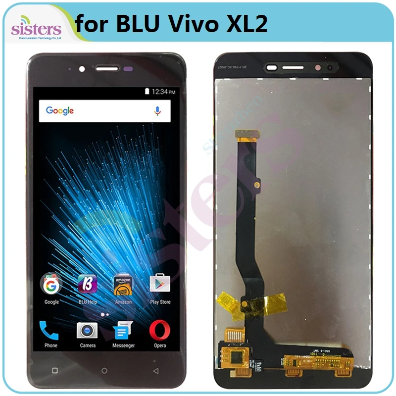 

For BLU Vivo XL2 XL 2 LCD Display V0070UU V0070EE LCD Screen LCD Display Touch Screen Digitizer 5.5'' Phone Repair Parts Tested