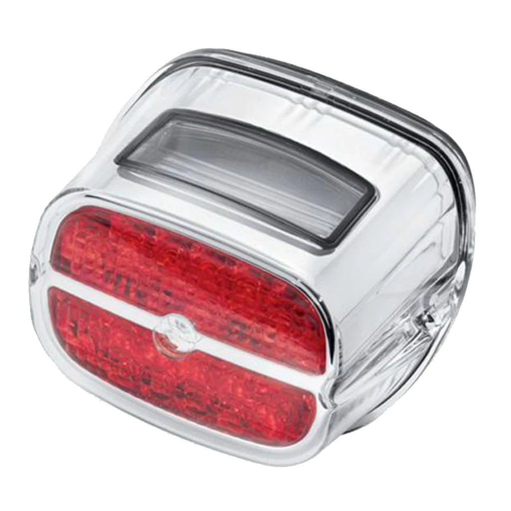 

MagiDeal Clear LED Rear Tail Brake Stop Light Number Plate Lamp For