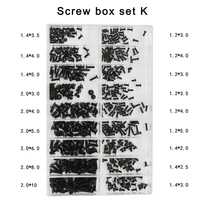 500pcs 18 types mini screw diy kit laptop computer assemble repair screw fastener set