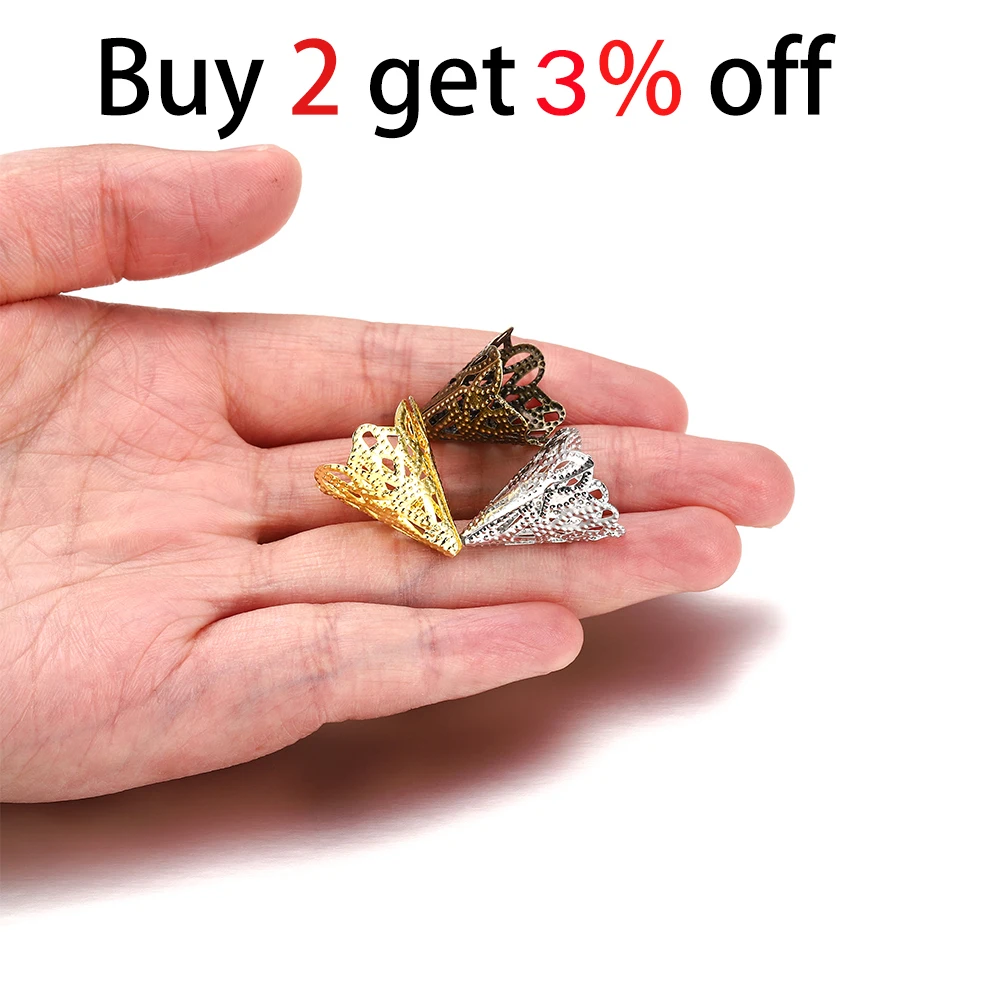 Бусины-шармы в виде древнего цветка 30-50 шт. | Украшения и аксессуары