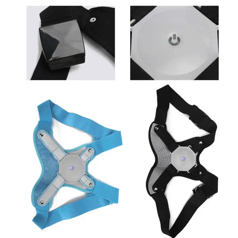 Корректор осанки тренажер с датчиком вибрации напоминания опора для спины