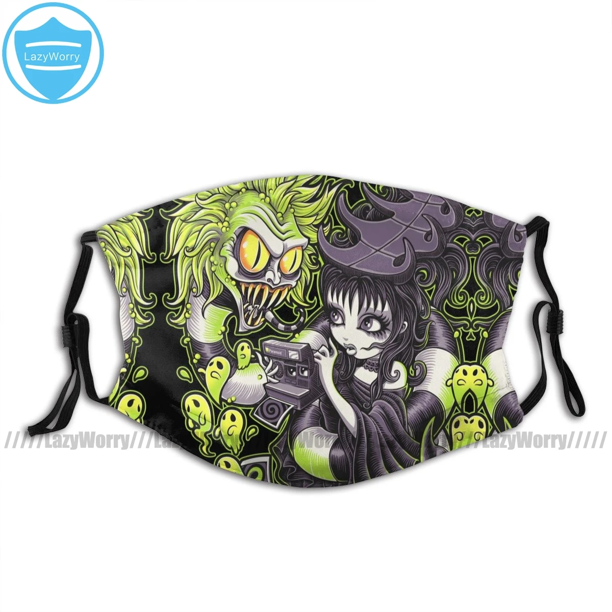 

Маска для лица со змеиным ртом странная и необычная маска для лица с фильтрами для взрослых Kawai прекрасная маска