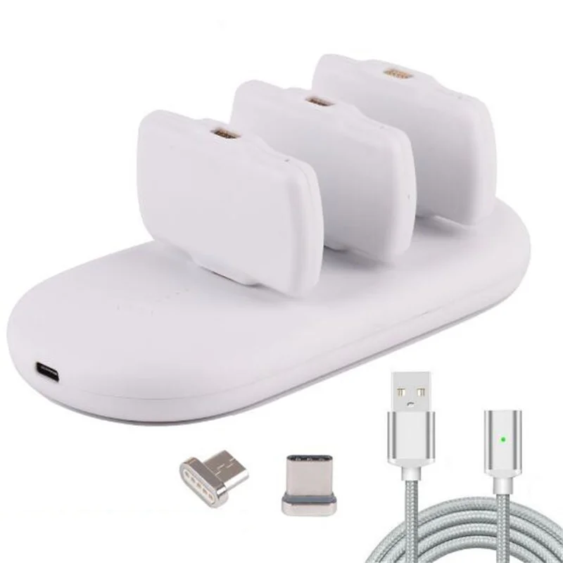 Магнитный тип портативный внешний аккумулятор Аварийное мини зарядное