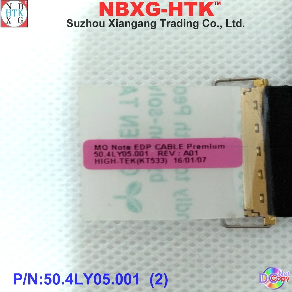 Абсолютно новый оригинальный кабель для экрана ноутбука lenovo Thinkpad X1 Carbon P/N 50 4ly05001