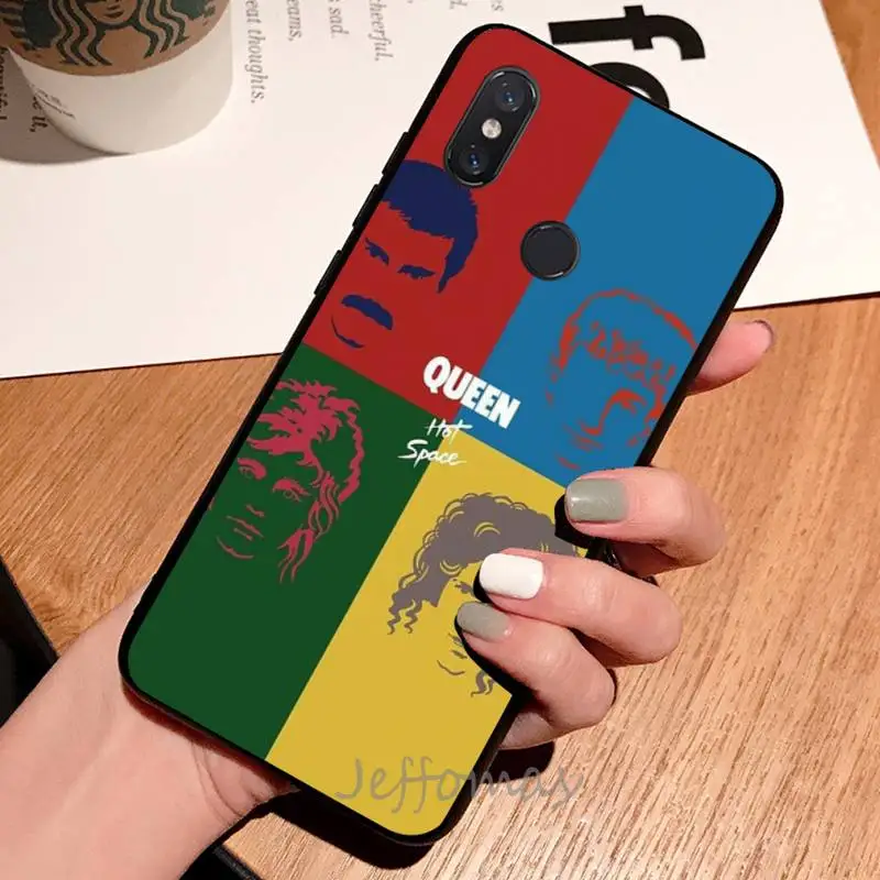 

Rock band Queen Freddie Mercury Phone Case For xiaomi Redmi 5 5A plus 7A 8 note 2 3 4 5 5A 6 7 GO K20 A2