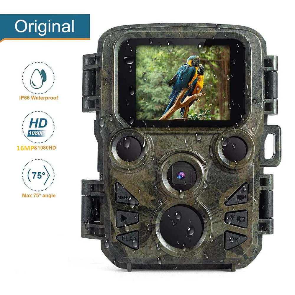 

Night Vision Hunting Scout Camera Chasse 16MP 1080P Photo-trap Thermal Imagers Wildcats Hunting Camera Trap with LCD