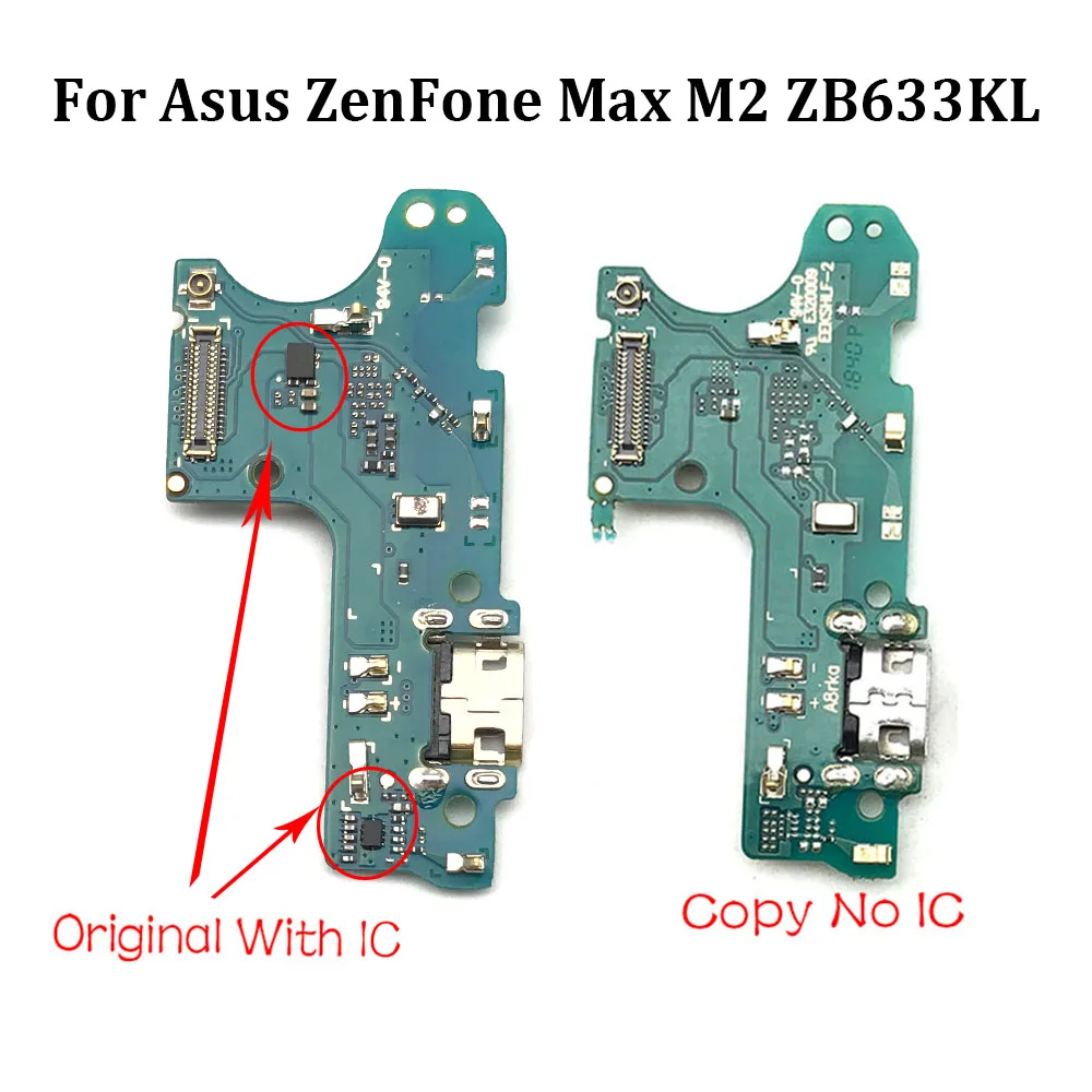 

Зарядное устройство USB для Asus Zenfone Max M2 ZB633kl, док-разъем, порт для зарядки, гибкий кабель, микрофон, микрофон, панель, запасные части