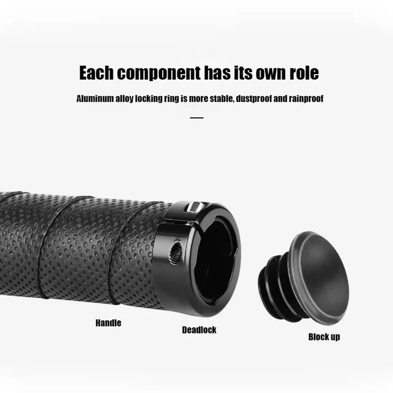 

2pcs/1 Pair Road Cycling Bicycle Handlebar Cover Grips Soft Rubber Anti-slip Quality Bike Accessories Handle Grip Lock Bar