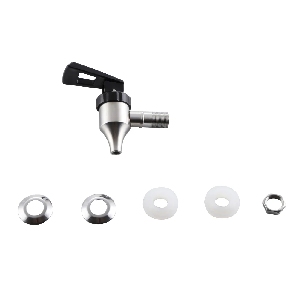 

1PC 304 Stainless Steel Beverage Drink Dispenser Wine Barrel Spigot Water Faucet Tap Wine Bottles Juice Machines Tap