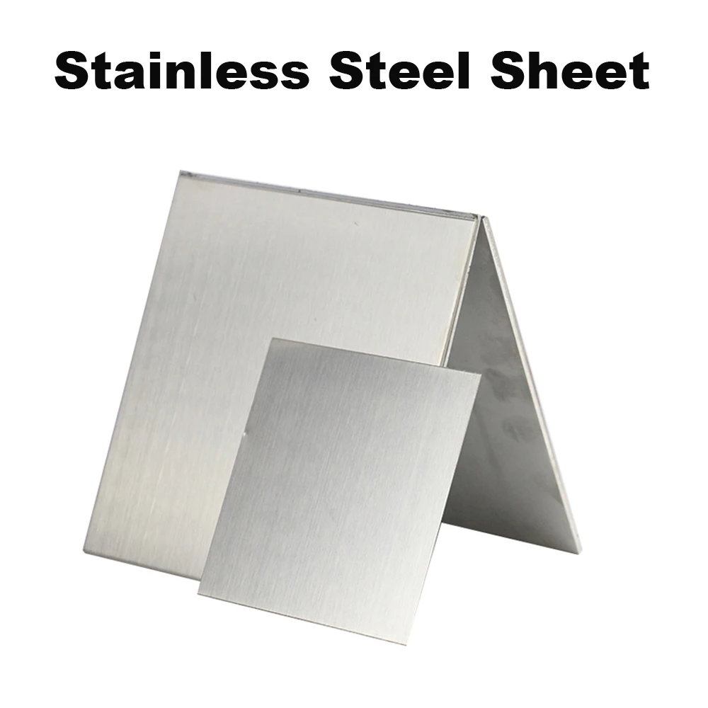 Полированная пластина из нержавеющей стали 304 лист толщиной 0 5 мм-3 мм квадратная
