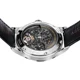AGELOCER Black Skeleton Men Mechanical Watches Waterproof Leather Watch Casual Wristwatch Relogio Masculino Erkek Kol Saati Other Image