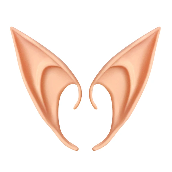 Высокое качество 1 пара латексные эльфийские уши косплей вечерние реквизиты