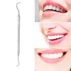 Зубной зонд с двойным крючком, стоматологический инструмент, новый набор