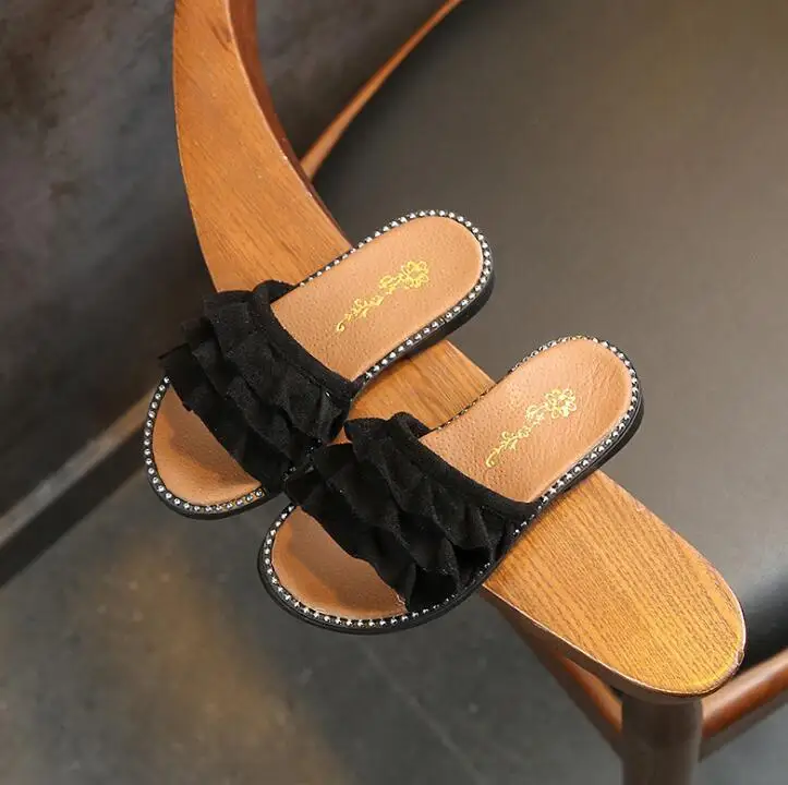 Сандалии для девочек из искусственной кожи летние 2021 | Детская одежда и обувь