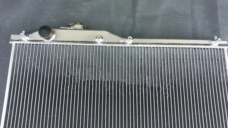 Горячая Распродажа 2 алюминиевый радиатор с сердечником и * Вентилятор для Honda S2000