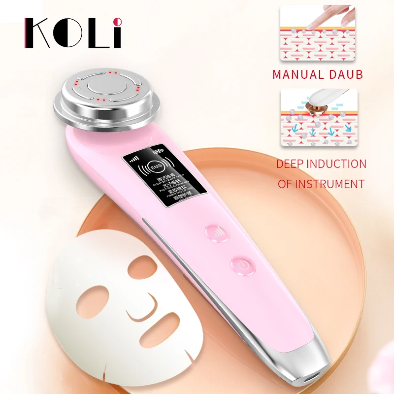 KOLI EMS инструмент для красоты для женщин, инструмент для ухода за лицом, инструменты для ухода за глазами, прибор для ухода за кожей