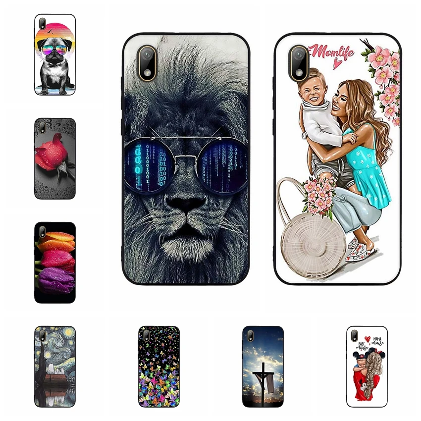 Мягкий чехол из ТПУ для Huawei Honor 8s силиконовый Coque Capa задняя крышка Y5 2019 Защитная