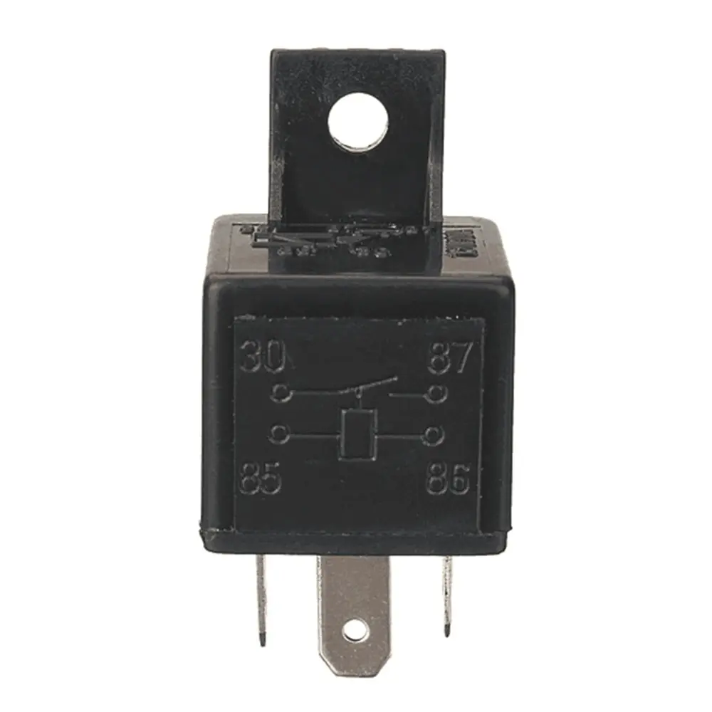 Новый авто реле Универсальный 4 Pin 12V 30A Встроенный предохранитель гнездо