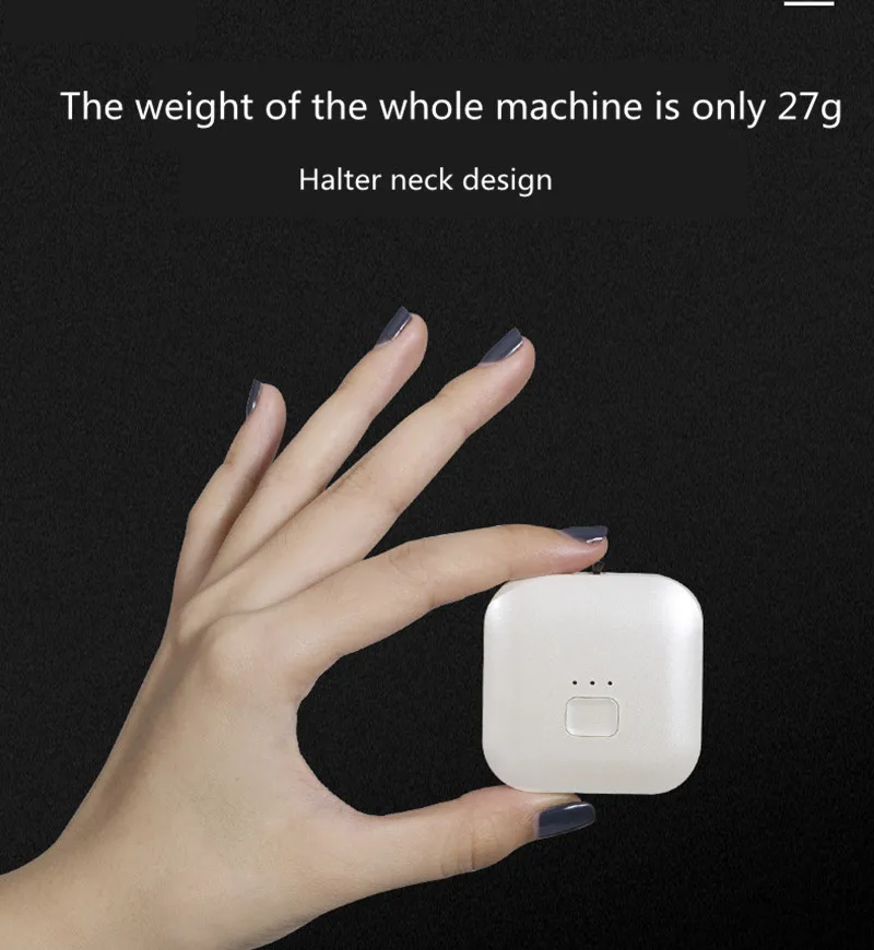 

Negative Ion Air Purifier Portable Hanging Neck Mini Mobile Releases Ions With You Below 36dB Polluting Microparticulate Matter