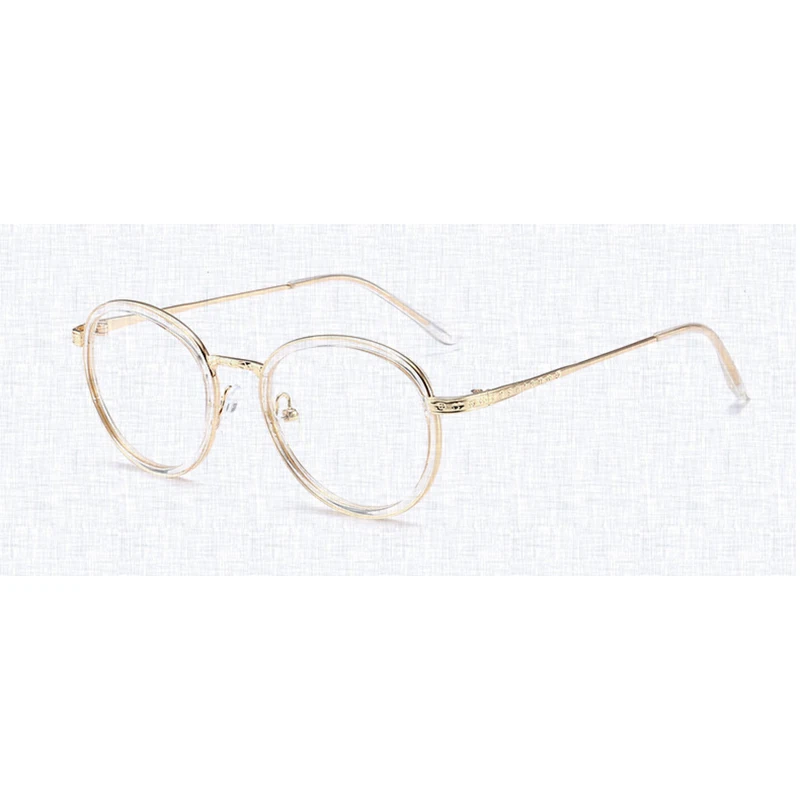 Очки для близорукости N5 мужчин и женщин модные круглые в стиле ретро студентов с