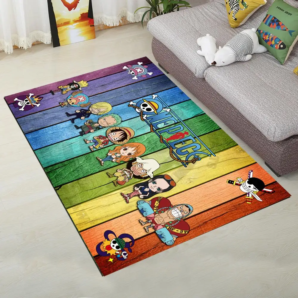 

Cartoon Chopper Luffy House Doormat Door Mat Floor Carpet Rug Chair Mat Home Hotel Living Room Anti Slip For Kids Man Women