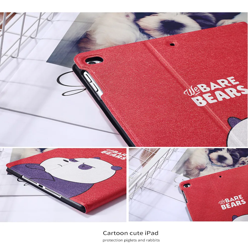 Для iPad Air 2 1 чехол для 2018 Funda ультра тонкий из искусственной кожи Чехол Мягкий