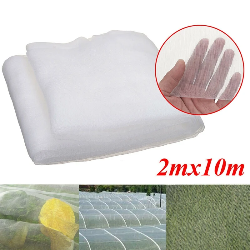 

10Mx2M Insect Bug Fly Fruit Cage Mesh Net Netting Vegetable Plant Protection