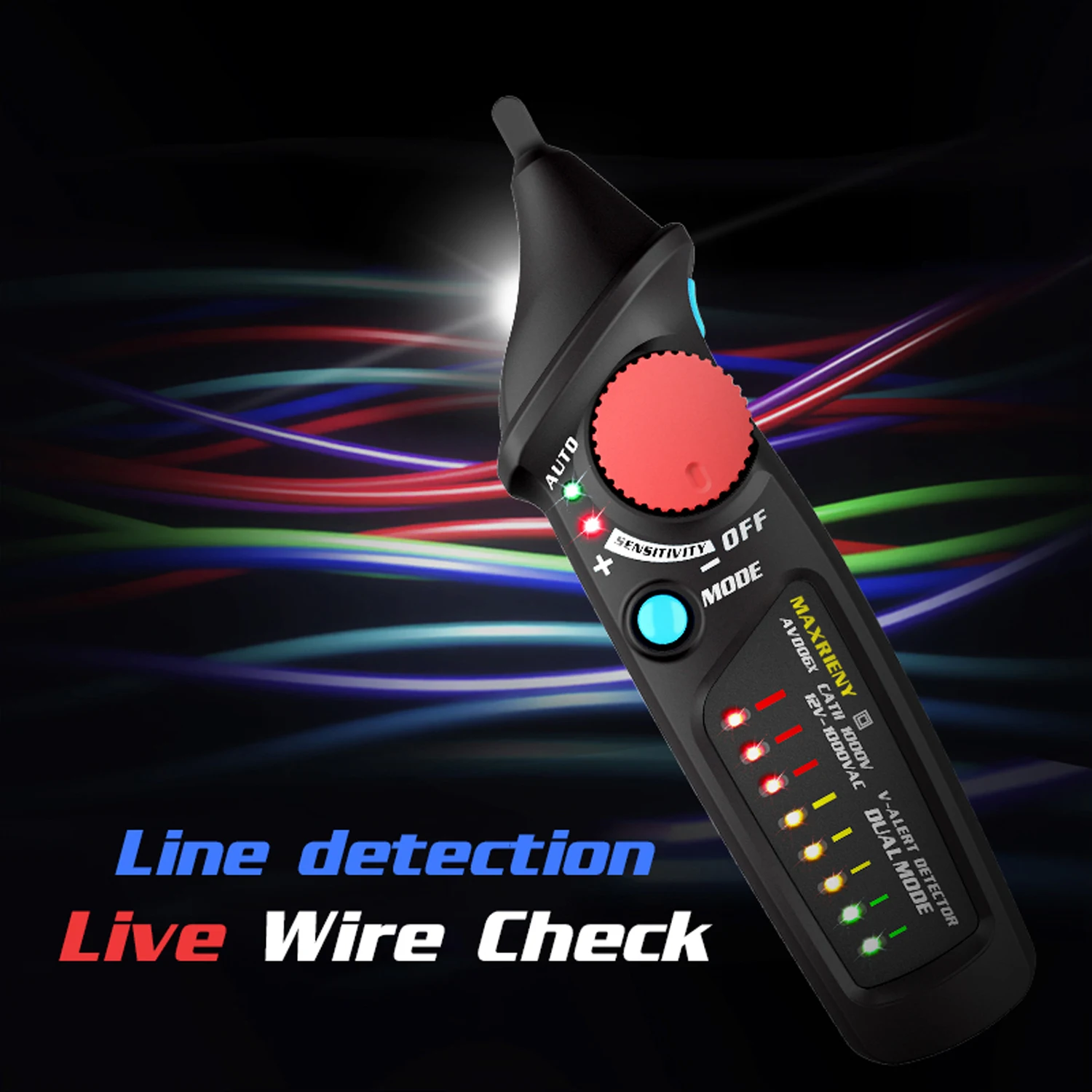 Бесконтактный детектор напряжения AVD06 автоматический/ручной бесконтактный