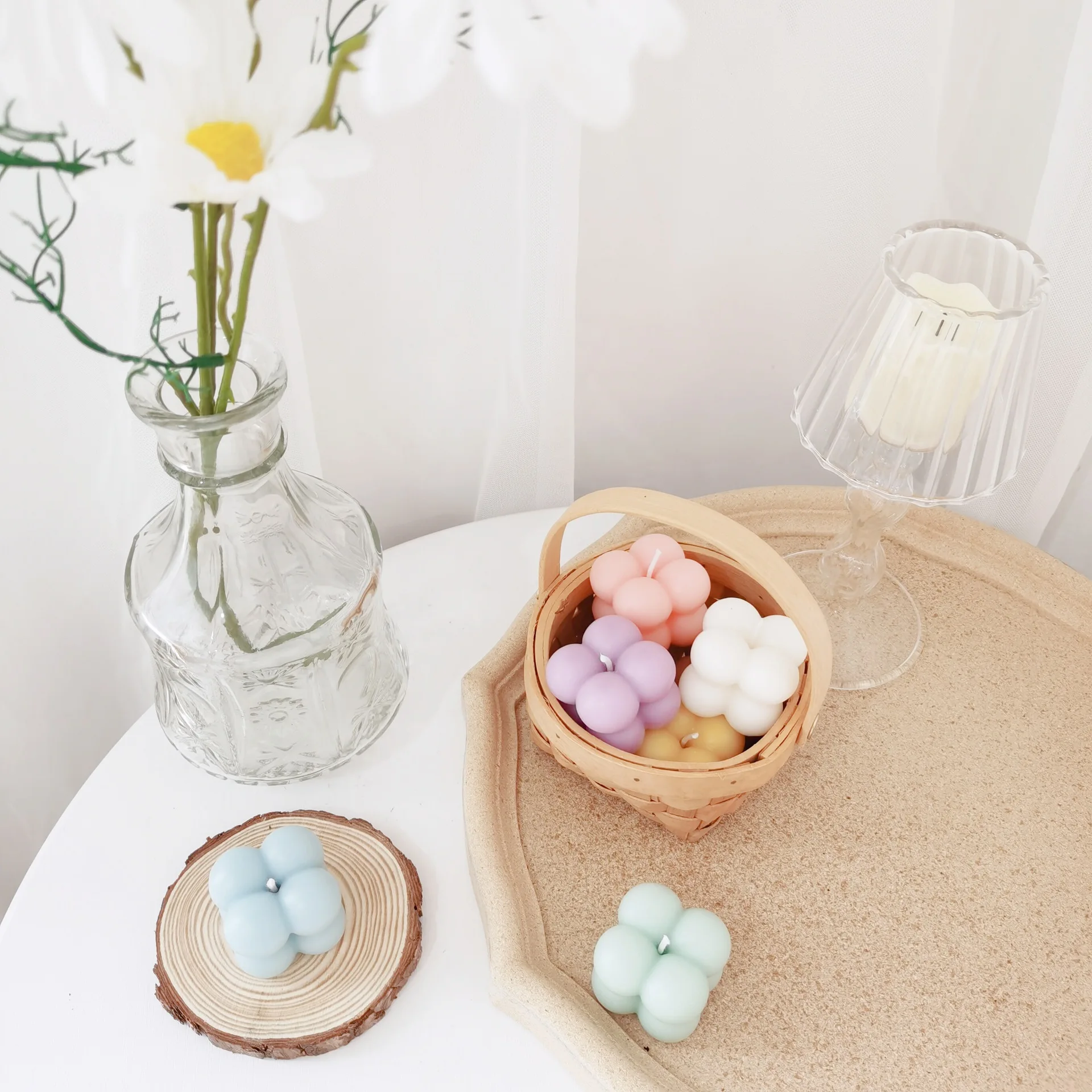 Маленький кубик-пузырь искусственный аромат для дома украшение на день рождения