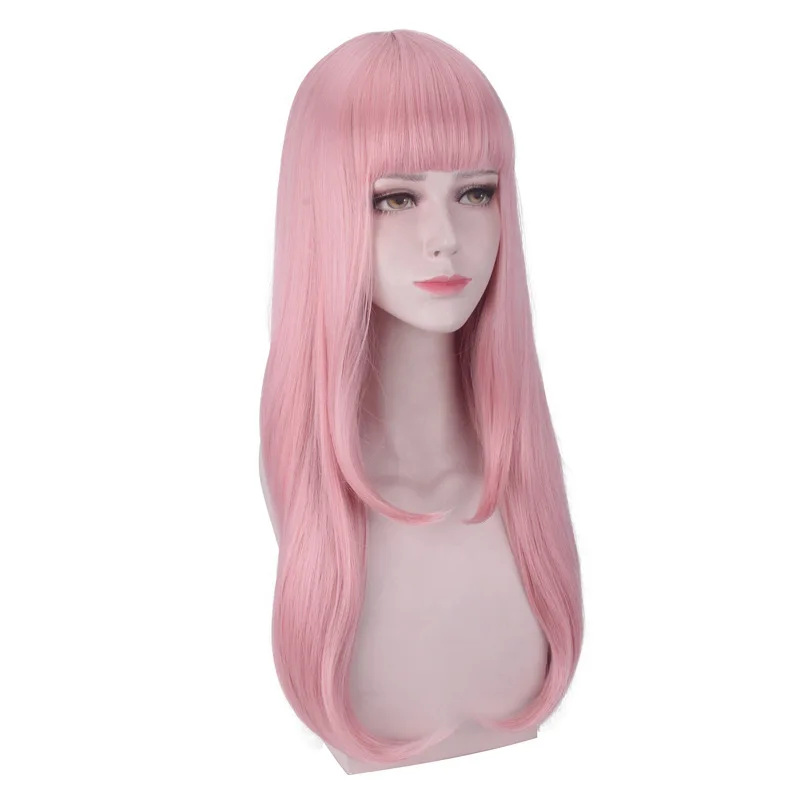 

Coskky Fujiwara Chika Cosplay Wig Pink Hair