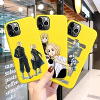 2021 tokyo revengers manjiro sano cute anime phone case for iphone 6 6s 7 8 x xs xr 11 12 13 pro max se 2020 coque funda cover