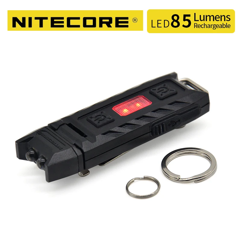100% оригинальная заводская цена Nitecore Thumb 120 градусов Tiltable USB | Отзывы и видеообзор