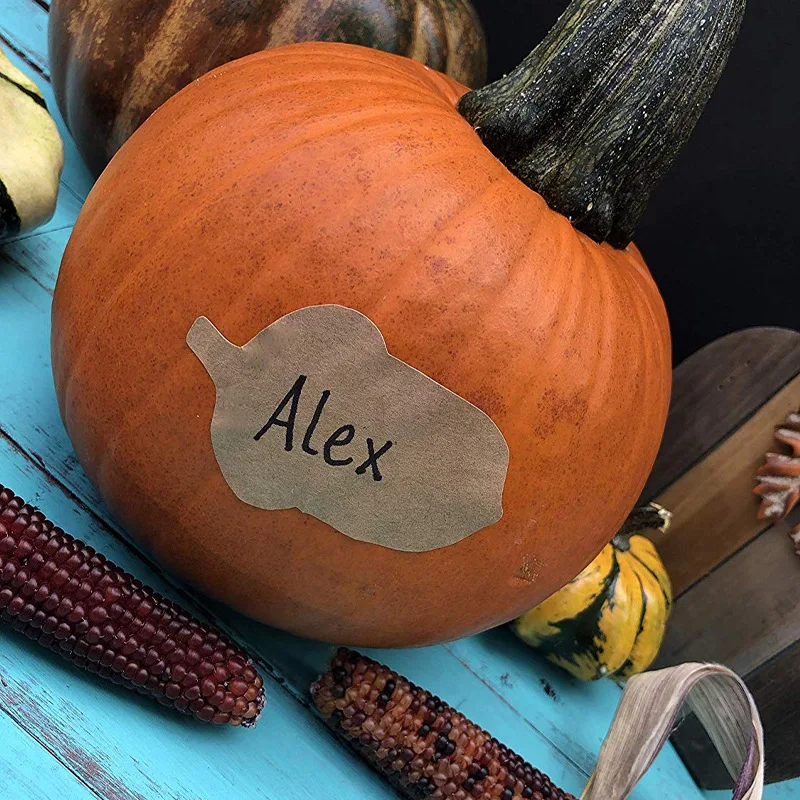 100 шт. самоклеящиеся рулоны для упаковки листьев баклажанов тыкв | Дом и сад