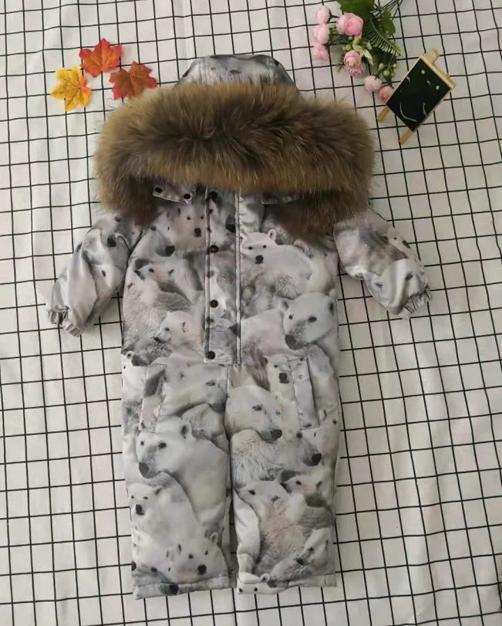 Детский пуховик с капюшоном теплая зимняя одежда верхняя воротником из