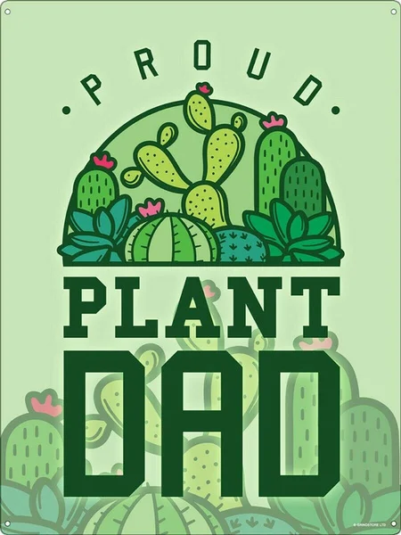 Жестяной знак гордость растения День отца кофе бар украшение домашний декор | Дом