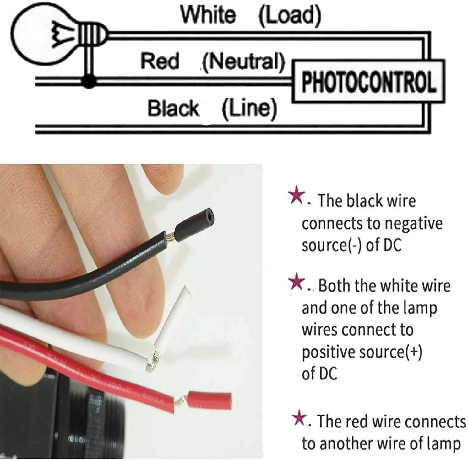 120 вольт фиксированное положение тепловой фотоконтроль включение/выключение от