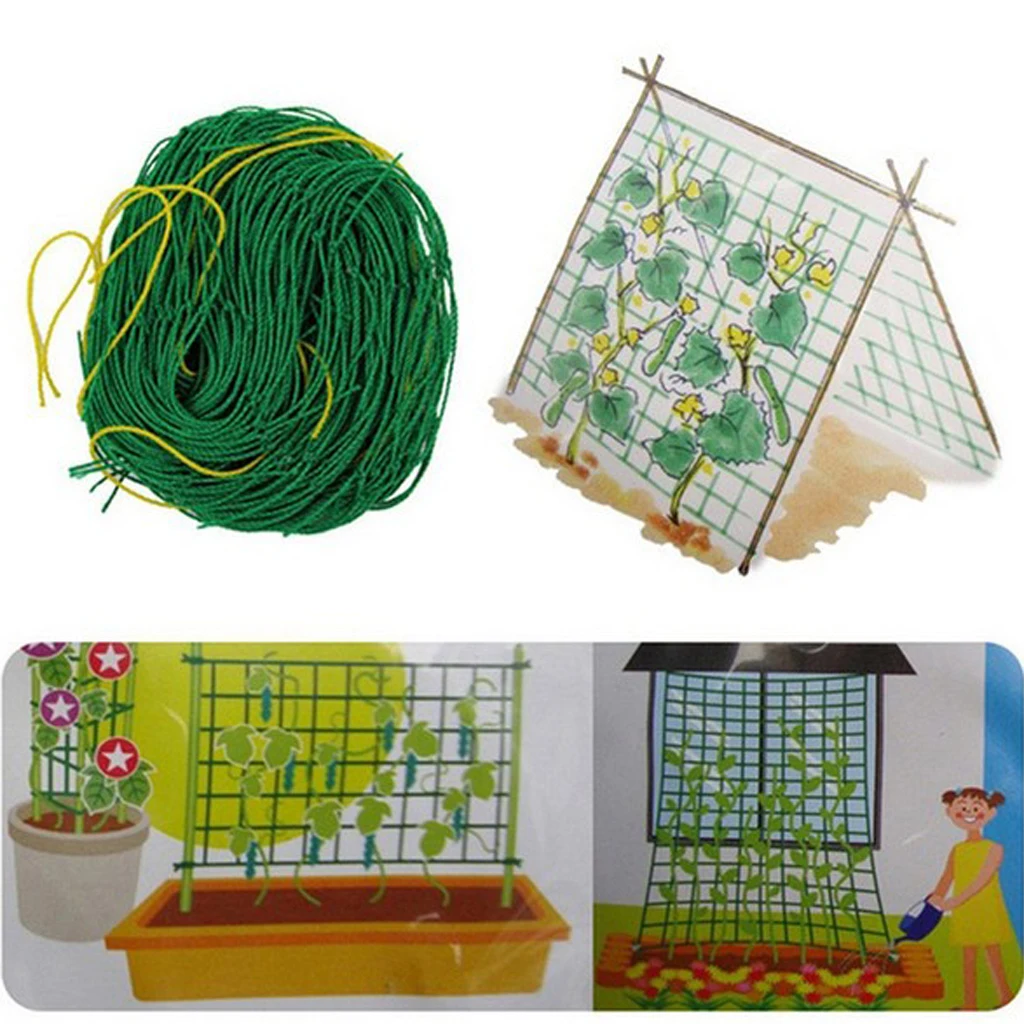 

3-Pack Plant Trellis Netting Vine Trellis Net for Climbing Plants 180x270cm