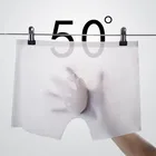 2021 летние шелковые мужские трусы-боксеры, бесшовное, прозрачное шорты, ультра тонкие прозрачные дышащие удобные трусы, трусы