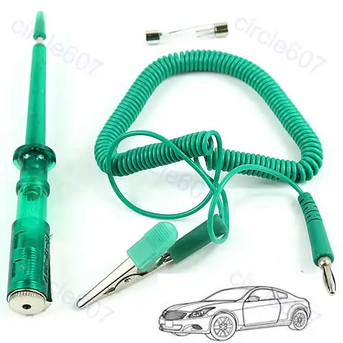 

2021 New Auto Circuit Tester 6V 12V 24V Voltage Gauge Car Test Toll VoltMeter Light Bulb Drop shipping INY