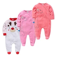 christmas 0 12m toddler girl sleepwear underwear newborn cartoon infant pajamas baby winter clothes girls pajama kids sleeper