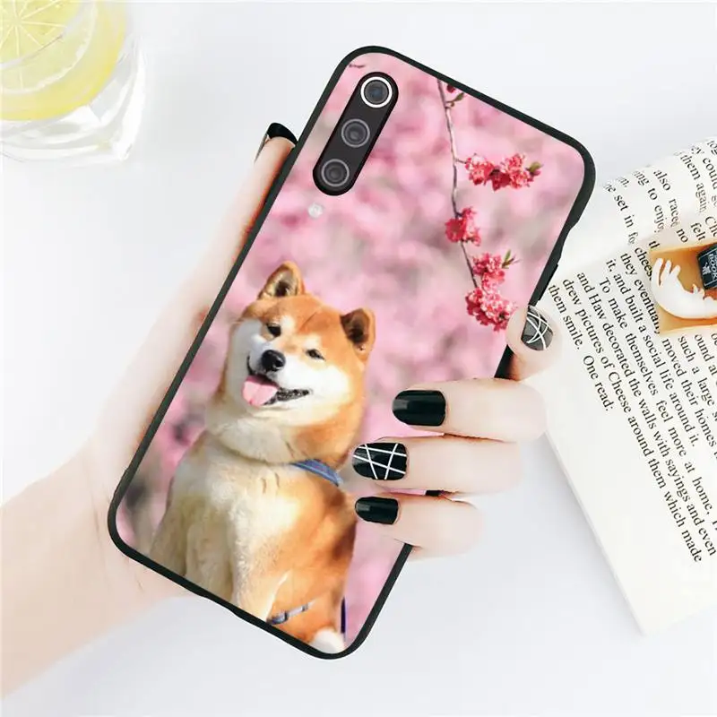 

Animal Cute dog Akita Phone Cases For Xiaomi Redmi note 7 8 9 t k30 max3 9 s 10 pro lite Luxury brand shell funda coque