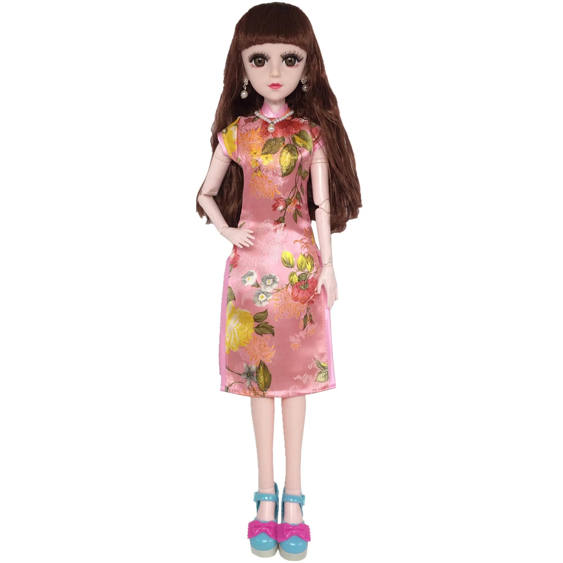 BJD аксессуары, Одежда для кукол, платье для девочек, подходит для 60 см, 1/3, BJD кукла, модная плиссированная юбка, одежда для студентов, Подарочные игрушки - Цвет: doll clothes