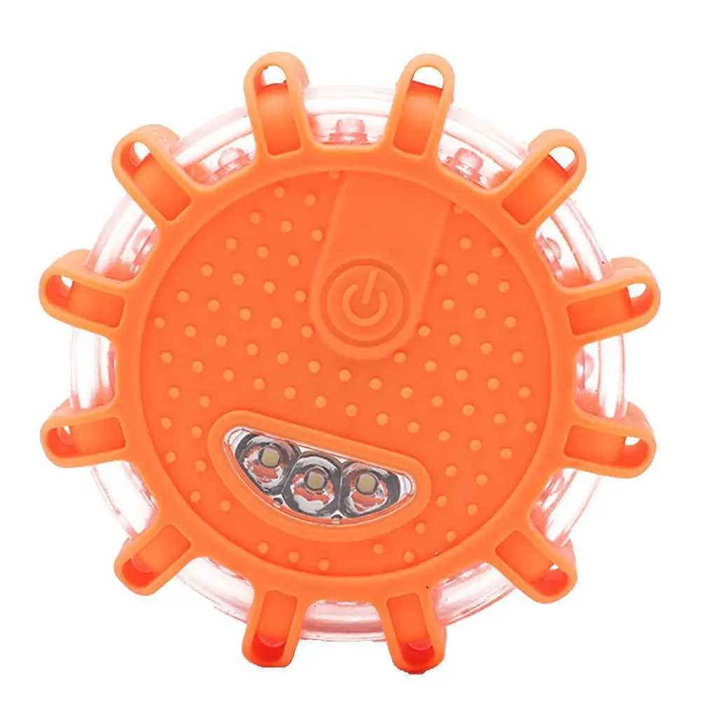 

Magnetic LED Emergency Police Car Road Flares Warning Light Roadside Beacon Lamp